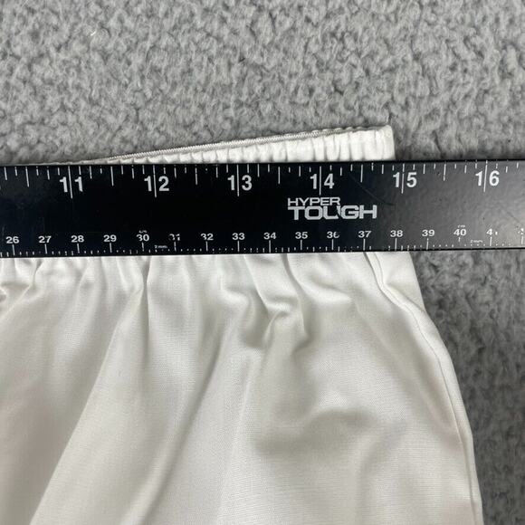 Strictly Scrubs Unisex Large White Classic Top and Pants Scrub Set - Picture 12 of 16